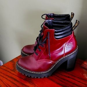 Dr. Martens Persephone Boots Red size US 8